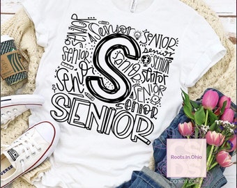 Girly Senior Shirt - Etsy