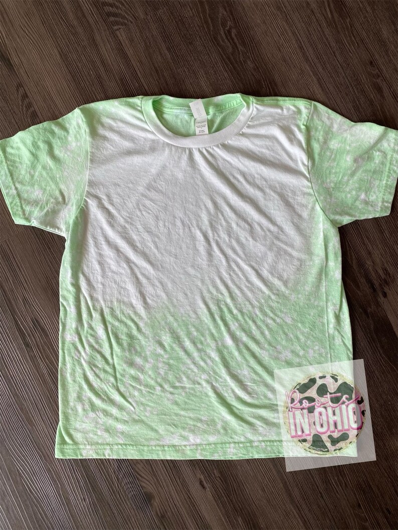 bleached tees wholesale