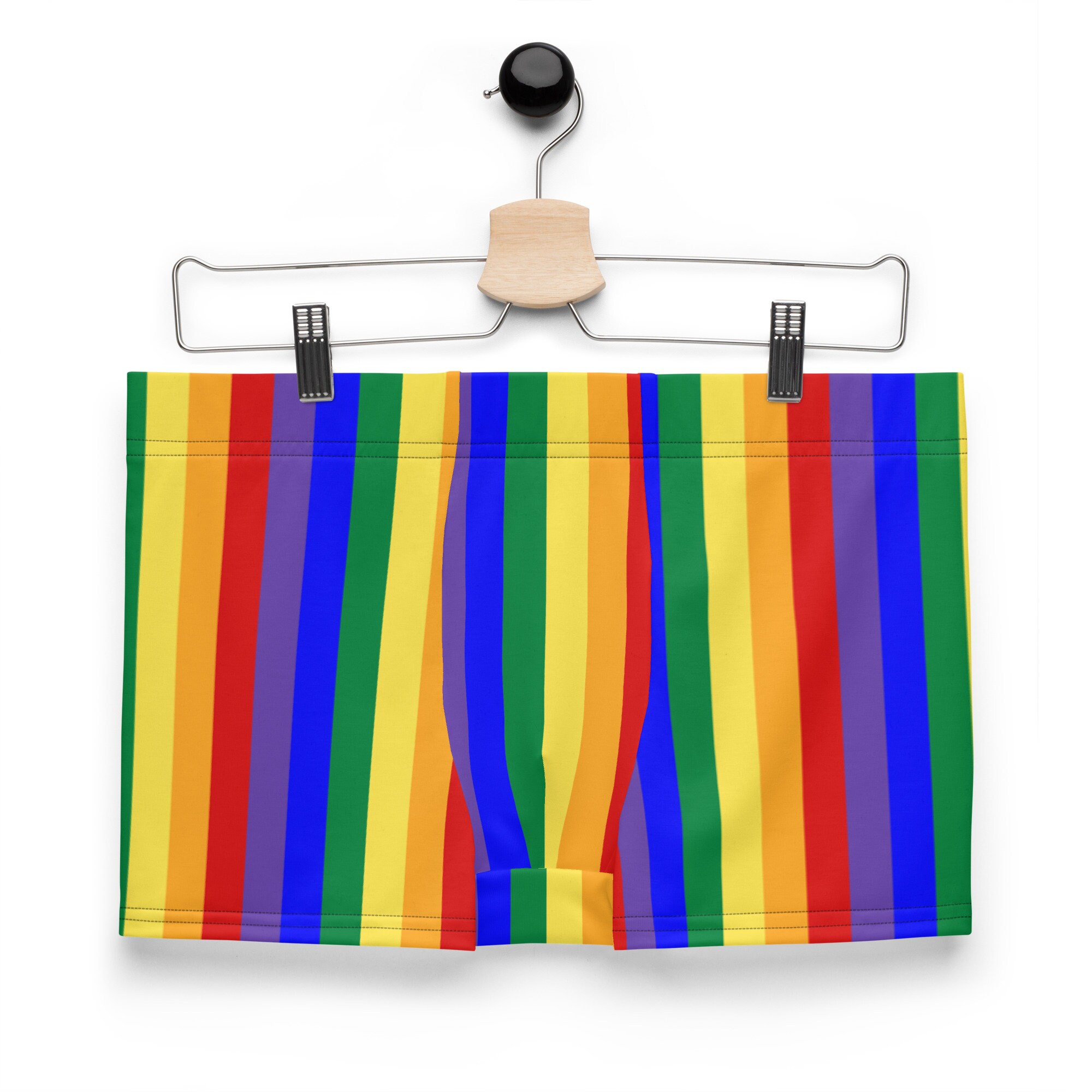 Rainbow Pride Flag Boxer Briefs Gay Pride Underwear Funny