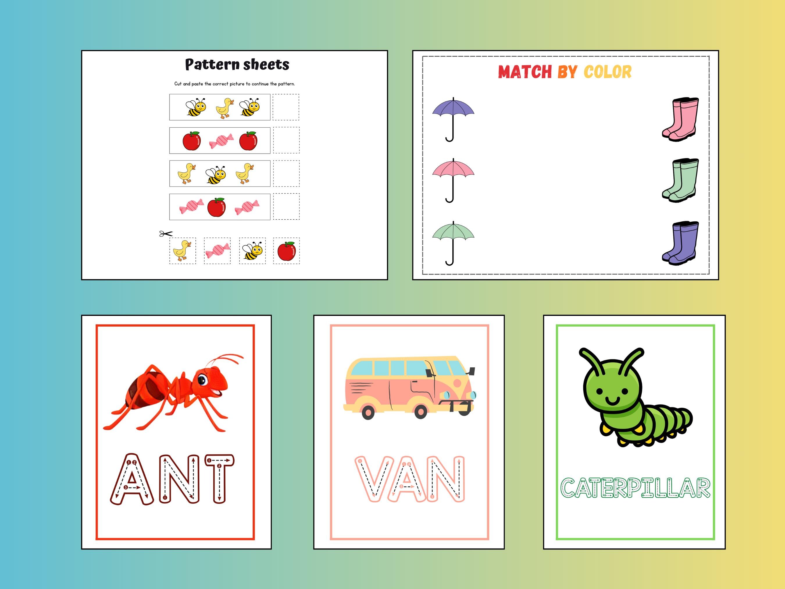 33,500 Kids Education, Colouring Pages, Learning Bundle, ABC Pages, PLR ...
