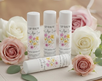 Relief Society Ministering Gift LDS Lip Balm Favors Custom Ward Gifts for Women Personalized LDS Gift Birthday Christmas Bulk Favor