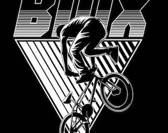 BMX-svg | Silhouet Bmx-rijder | BMX fiets Svg | Extreme sporten Svg | Freestyle BMX Svg | Stuntfiets gesneden bestand | Cricut fiets Svg