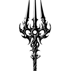 Trident svg,Trident silhouette,Trident Vector,Trident Clipart,Trident svg cut files,Trident svg bundle,Trident symbol svg