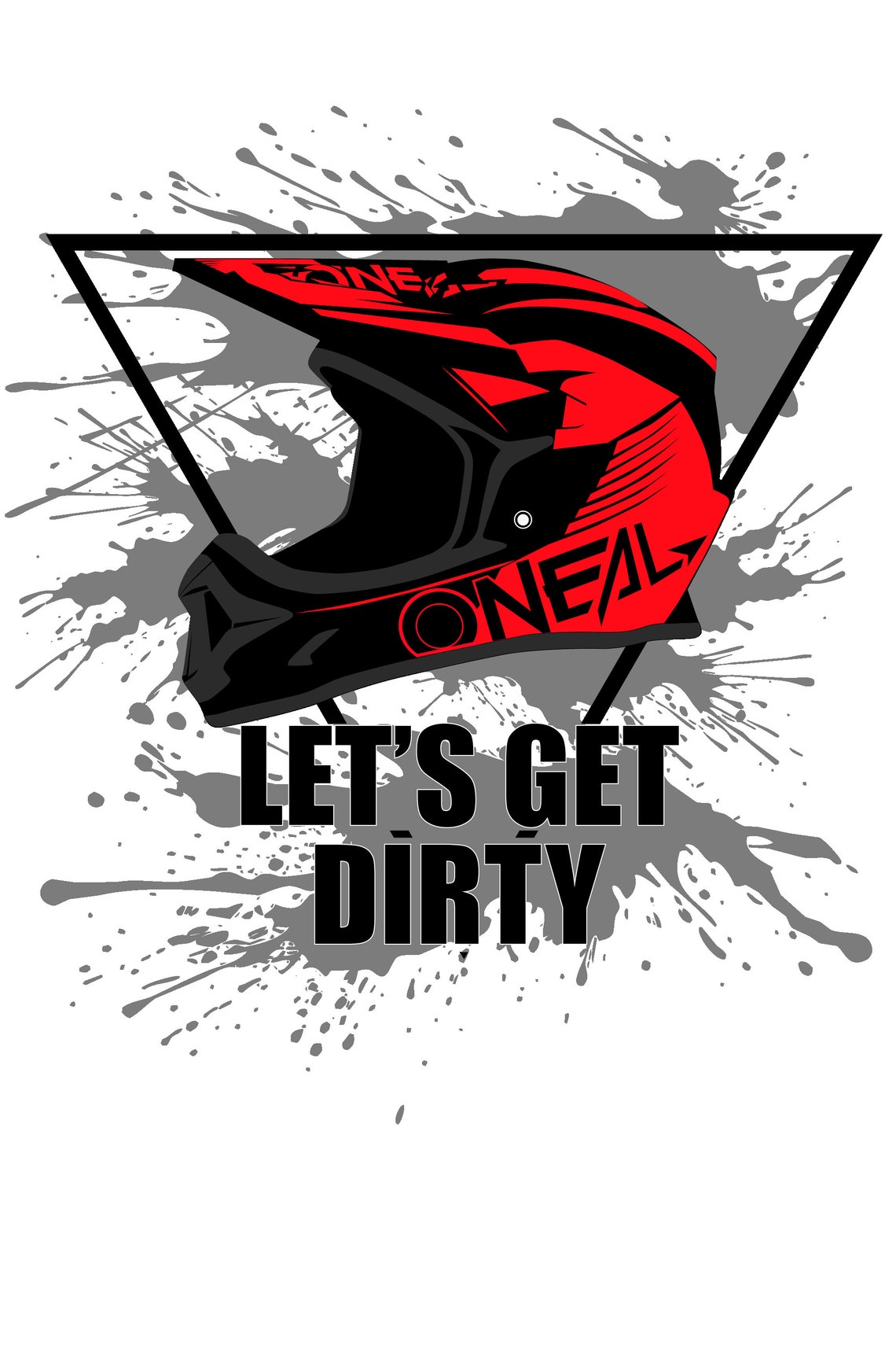 Let Get Dirty Svg, Motocross Helmet Svg, Enduro Svg, Trailbike Svg, off ...