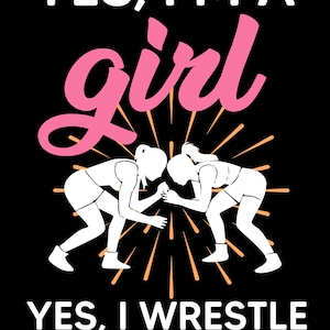 Wrestling SVG, Wrestler Svg, Wrestling Clipart SVG, Wrestling Cut Files, Wrestling Clip Art, Wrestler Silhouette, Girl Wrestler SVG