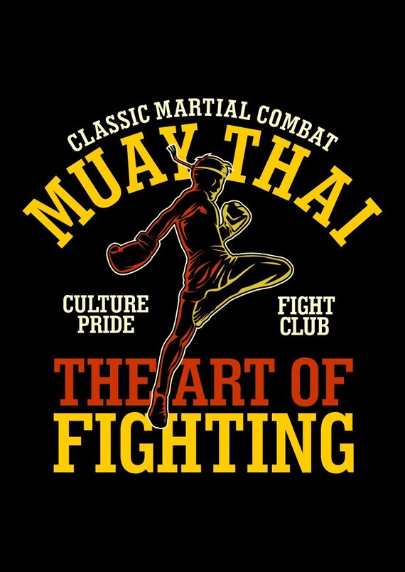 Muay thai the art of fighting svg, thai boxing svg, karate svg, muay thai, boxing glove svg