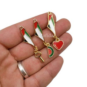 Palestine Flag Pin, Free Palestine Badge, Palestine Pin for Palestine Gift, Support Palestine, Palestine Solidarity