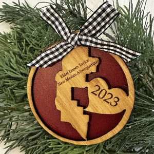 Missionary Christmas ornament! Make a special spot for your Elder or Sister Missionary on your Christmas tree!