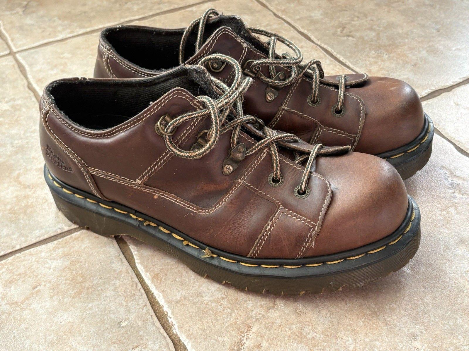 Vintage 90s Dr. Martens 9945 Chunky Men’s 11 Oxford Shoes Made In England Dr. Martens 1990s Vintage Shoes for Men for sale - eBay main image 4