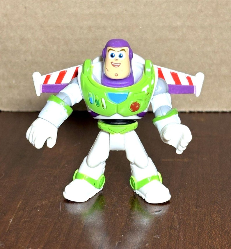 2-3/4 Imaginext Disney/Pixar Toy Story Buzz Lightyear-actiefiguur afbeelding 1