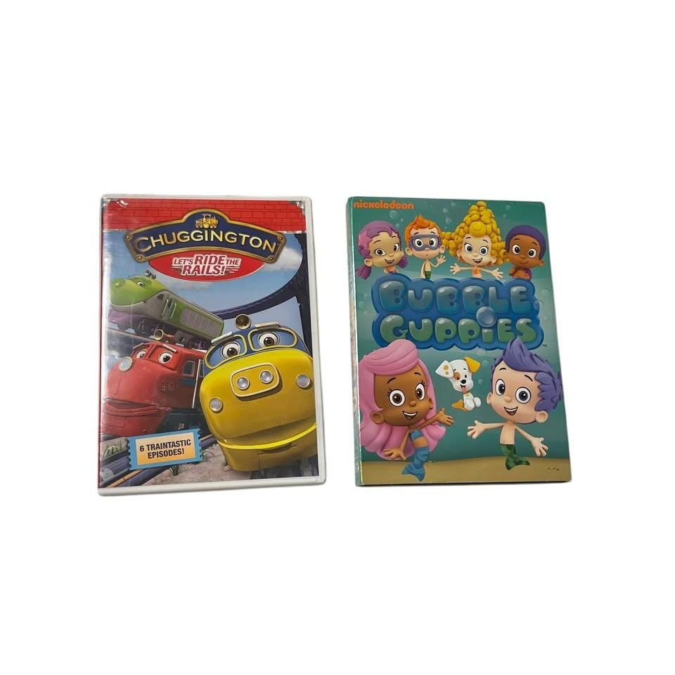 Let's Ride The Rails Dvd 2 Pk Kids Dvds, Toddler Movies, Bubble Guppies & Chuggington Let’s Ride ...