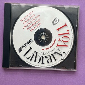 Links 5-Course Library Vol 1 PC/Mac CD-ROM 1996 Access Software Microsoft Golf