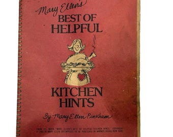 Vintage Mary Ellen's Best of Helpful Kitchen Hints Paperback Book