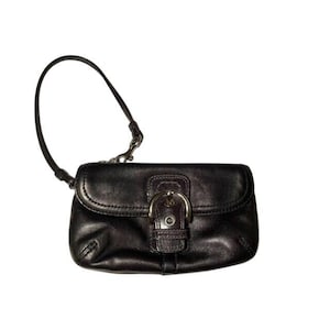 Cartera/bolso de mano/cartera Coach, para mujer, 4" x 7-1/2", estilo vintage