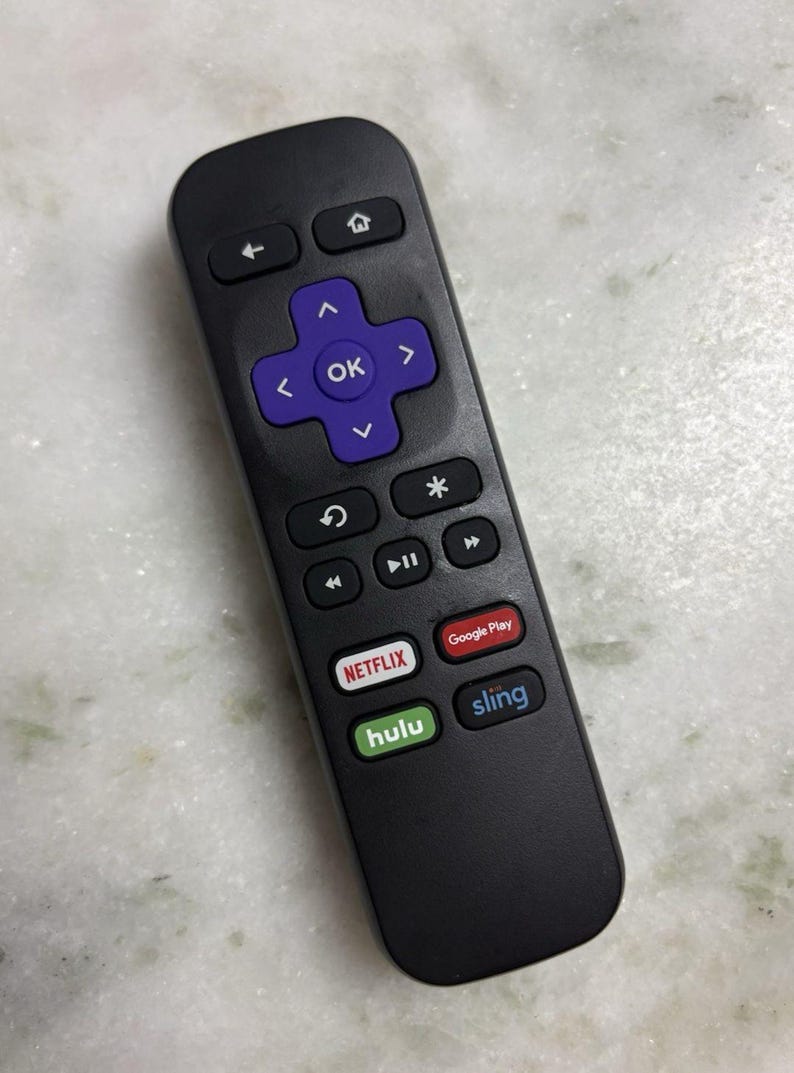 Pilot zamienny do telewizora Roku RC-114 – Netflix, Sling, Hulu, Google Play zdjęcie 1