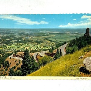 Carte postale vintage Will Rogers Shrine, Colorado Springs, sans affectation