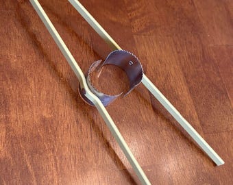 Cortador de mazorcas de maíz, herramienta para cortar granos de maíz, crema verde y beige, estilo retro vintage