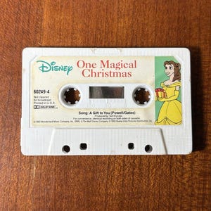 Vintage 1990s Disney Beauty & the Beast Cassette Tape