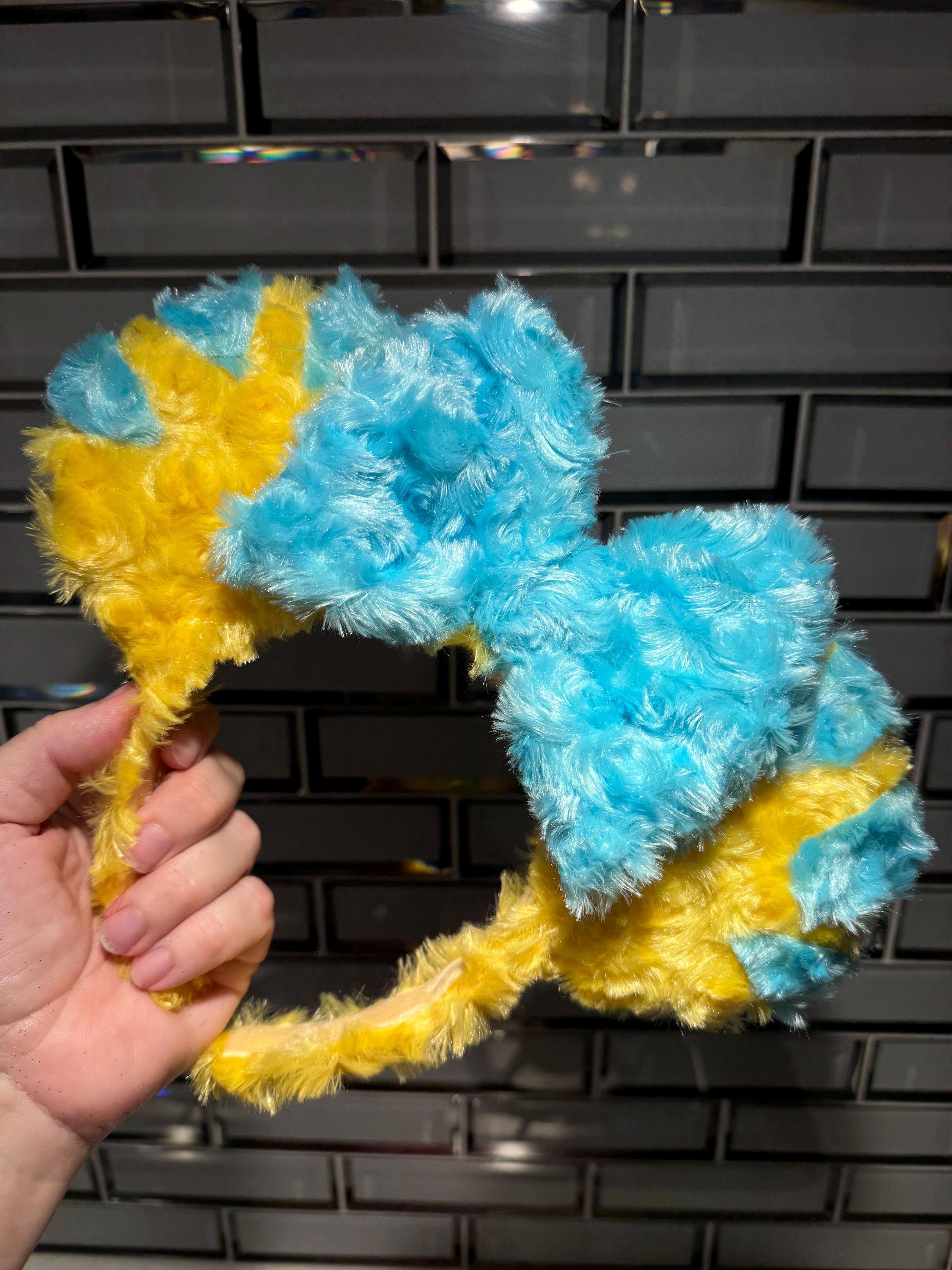 NEW Minky Flounder Little Mermaid Mouse Ears, Minnie Ears, Mickey Ears