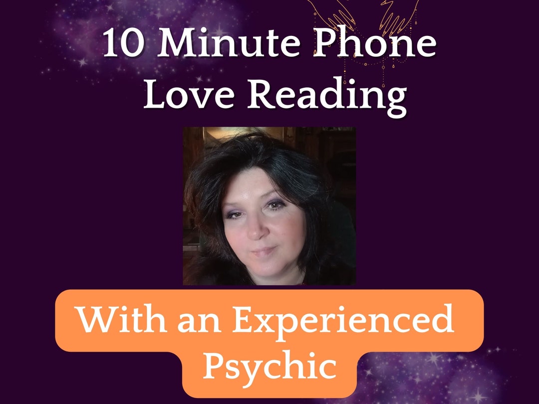 10 Minute Psychic Reading For $1 10 Minute Phone Love Reading With an Experienced Psychic - Etsy