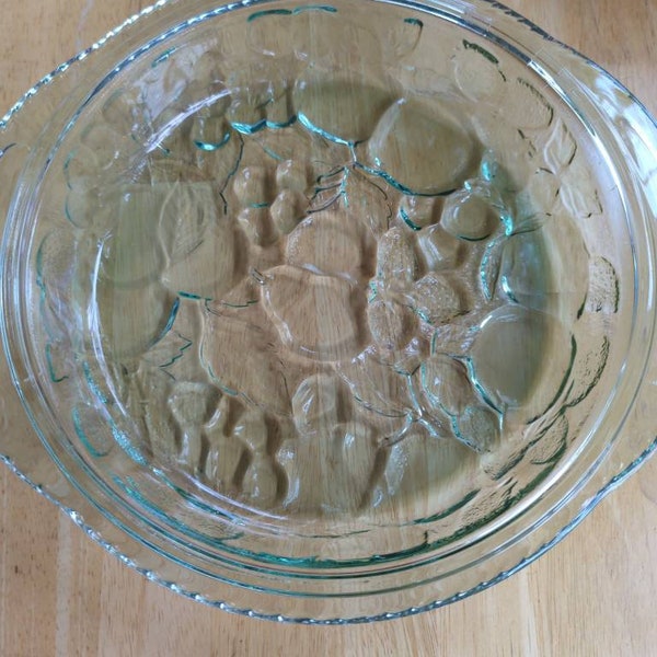 Glass Pie Plate Etsy