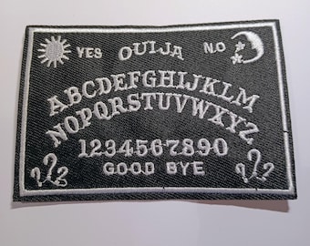 Ouija Board Embroidered Patch: Paranormal Iron on Applique