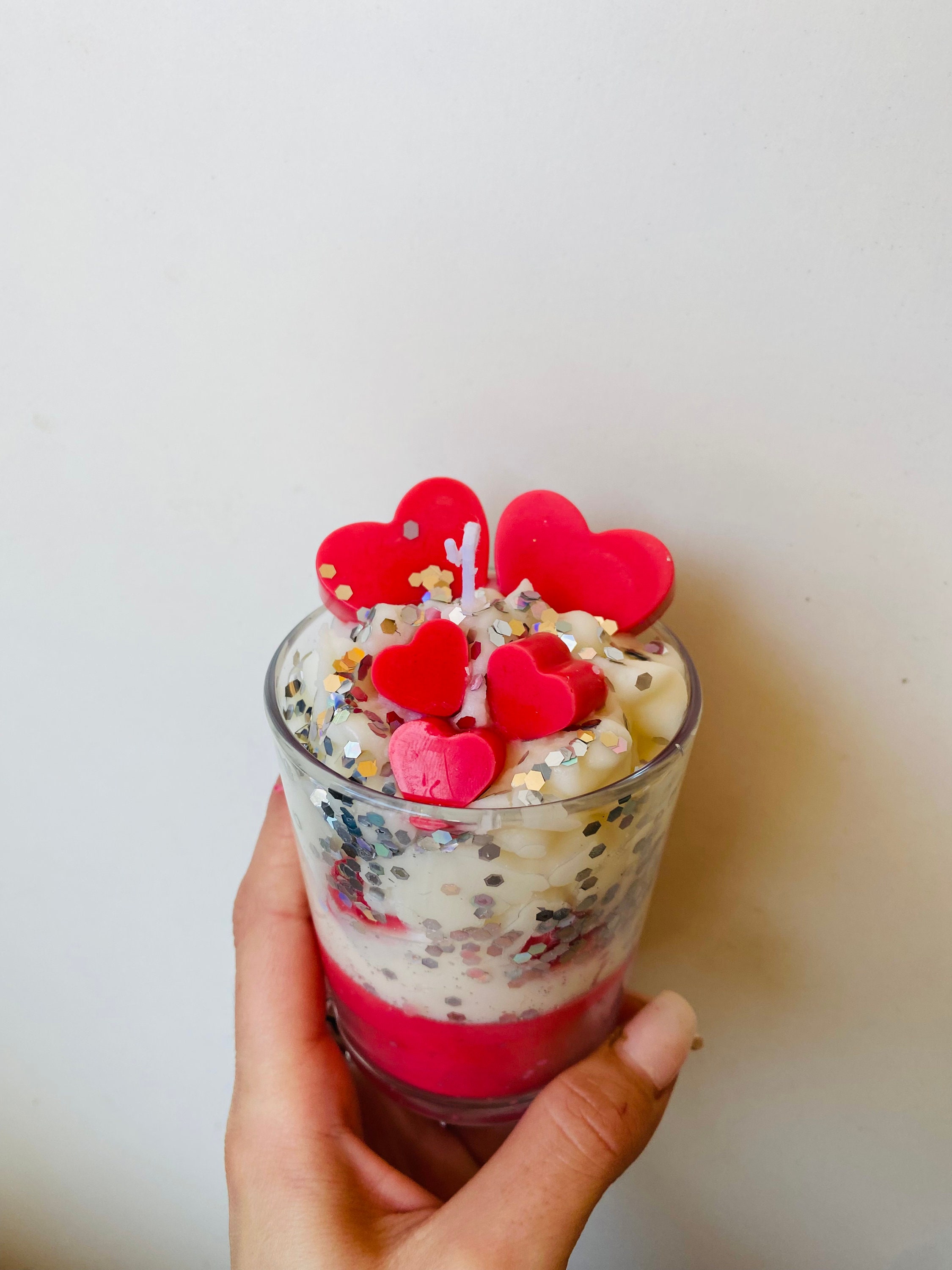 Bougie Cœur Amour Réduit Mp