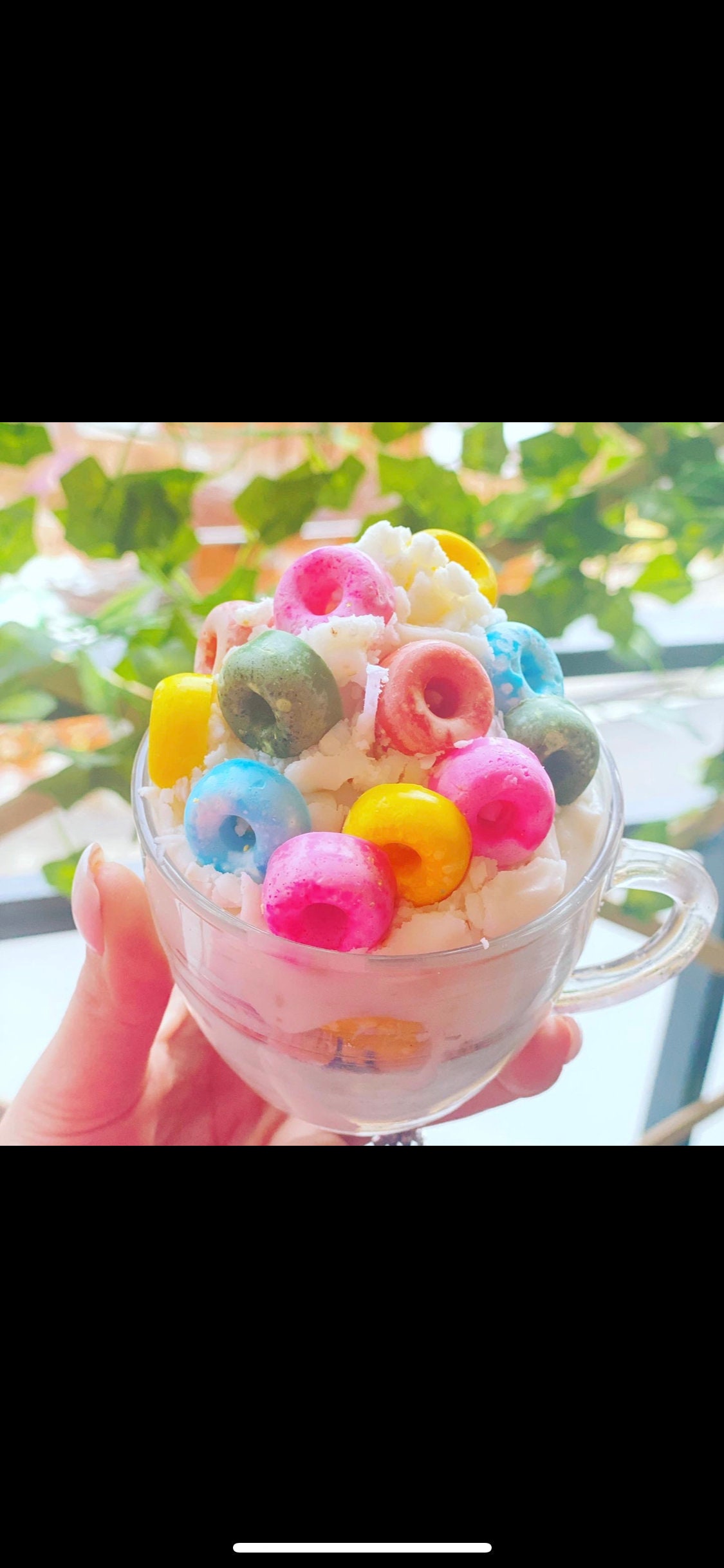 Bougie Céréales Pâques Bonbons