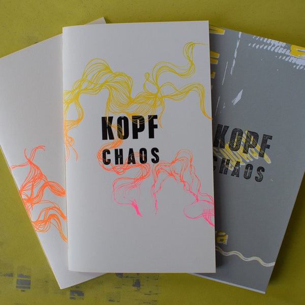 Skizzenbuch | Notizheft | "Kopf-Chaos"