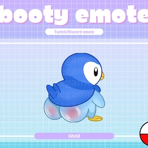 Piplup Booty Twitch Emote