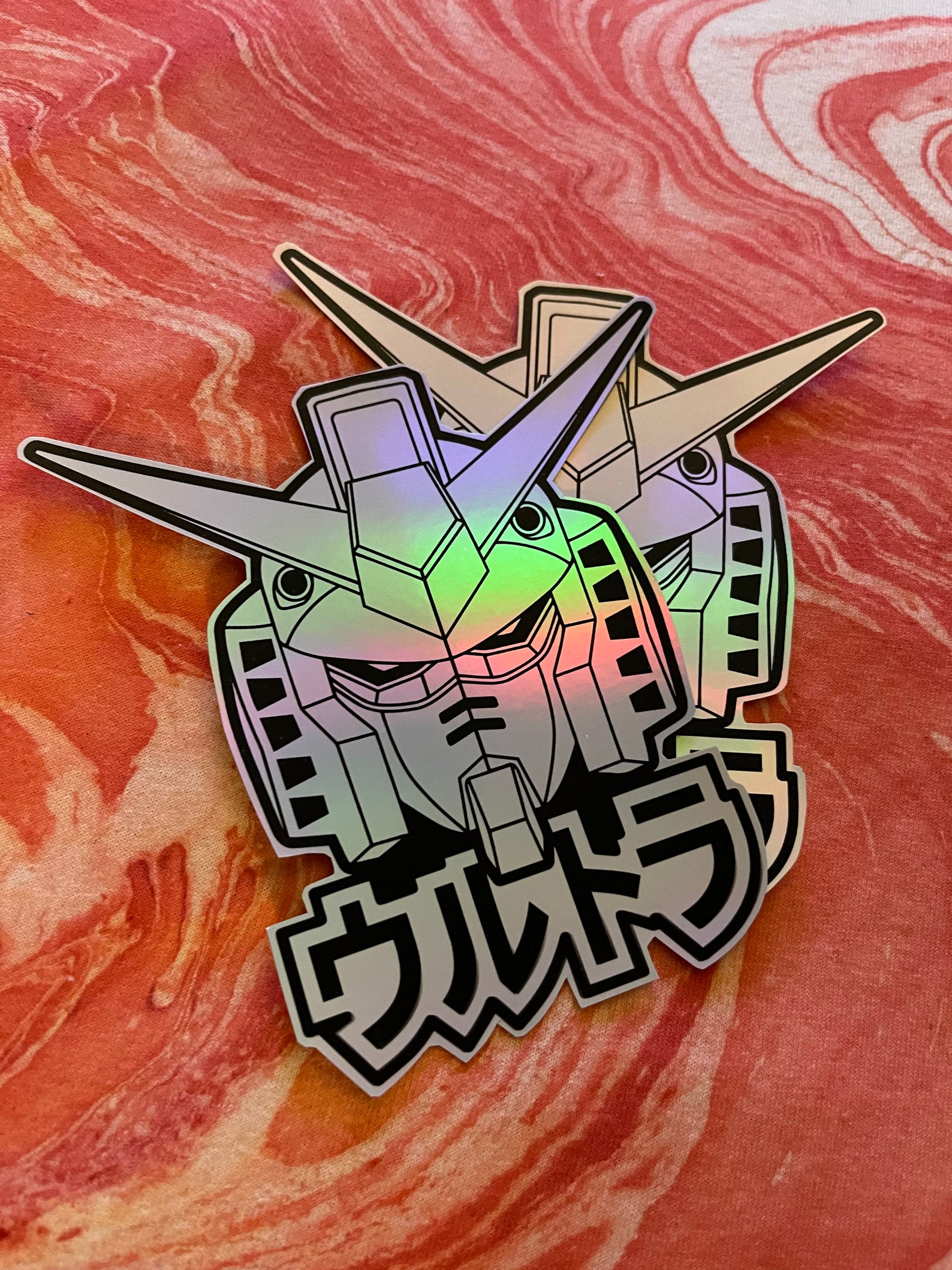 Gundam Vinyl Decal for Car Laptops Water Bottle Etc Mobile Etsy