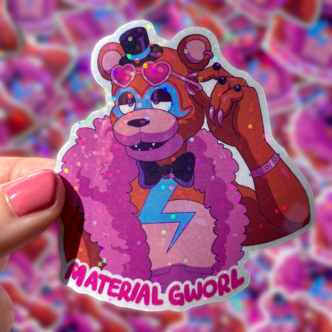 Material Girl Sticker Etsy
