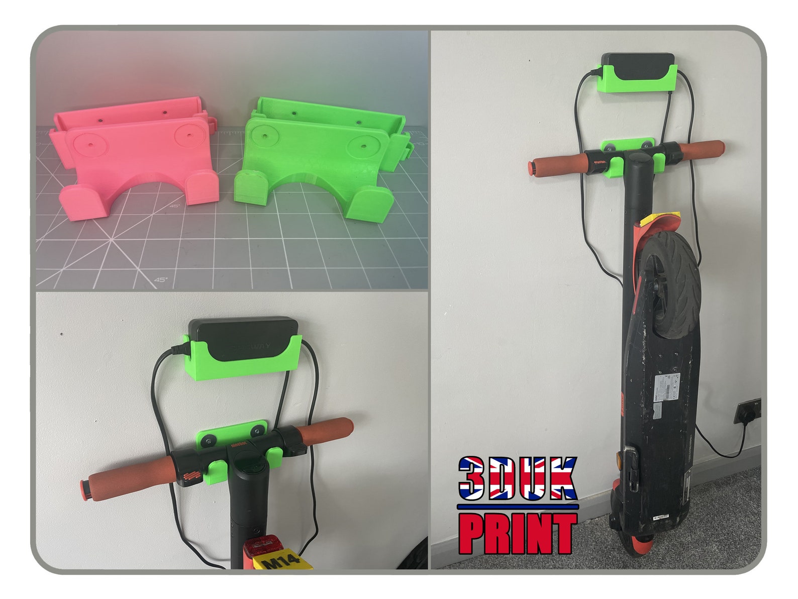 Electric Scooter Escooter Wall Mount / Bracket / Hook / Etsy UK