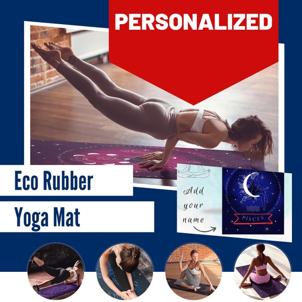Custom Personalized Yoga Rug - Gift Idea For Yoga Lover/ Birthday - I'm Nicer After Yoga