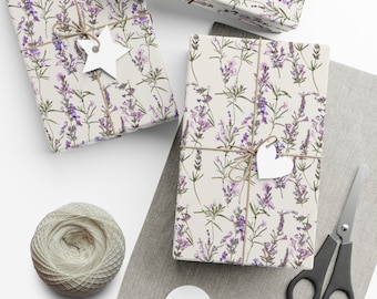 Lavender Garden Party Gift Wrapping Paper
