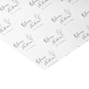 Custom Tissue Paper,  Personalized, Logo Corporate Gift Packaging, Branded Corporate Gifts for Clients