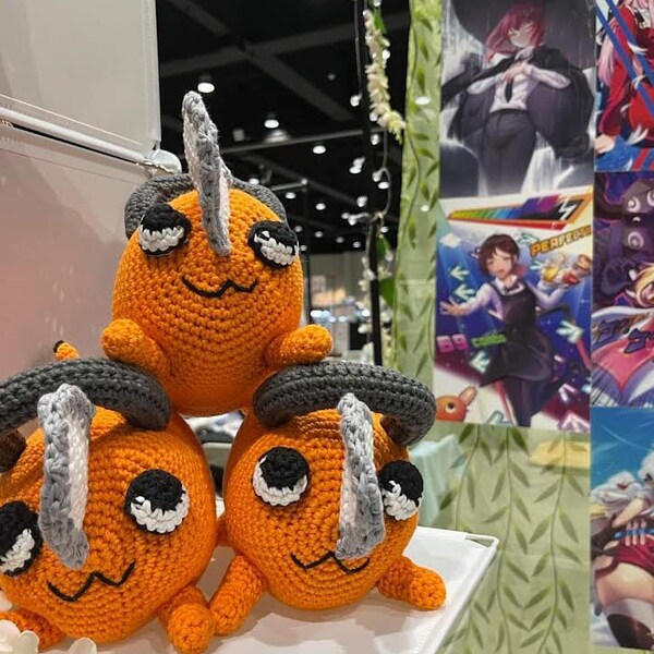 Chainsaw Man Dog Plush Etsy