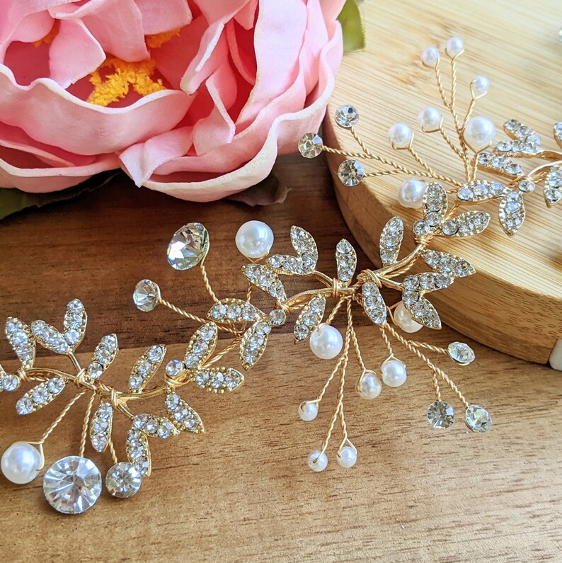 Bridal Hair Piece Bridal Hair Vine Bridal Hair Accessories Etsy