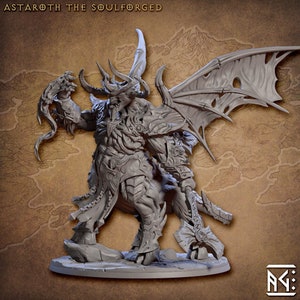 Astaroth, the Soulforged | LARGE model | 32mm scale miniature | Artisan Guild