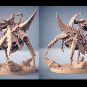 Scourgeland Survivors - Battle-Prawn Zeek - Hiro - Nanaari | LARGE model | 3 design options | 32mm scale miniature | Artisan Guild