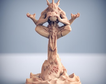 Death-Tide Jurakins - Tidal Shrine | 32mm scale miniature | Artisan Guild