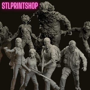 Last of Them (fan art) | 32mm scale miniature