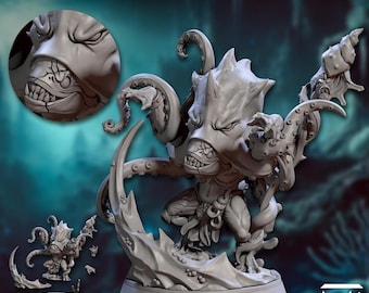 Lunatics of the Death-Tide - Octavius the Tidecaller of the Ebb | 32mm scale miniature | Artisan Guild