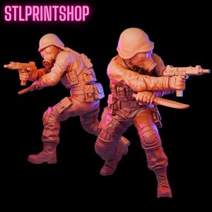 Resident Evil - Hunk | 32mm scale miniature