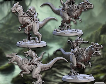 Lizardmen of Falgor's Swamp - Falgor Lizardling Warriors | 32mm scale miniature | Artisan Guild