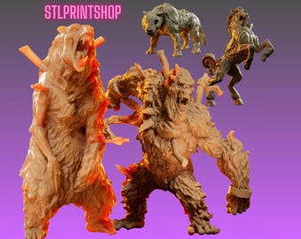 Zombie Animals - AnimalZ | 32mm scale miniature | Vaultz Miniatures