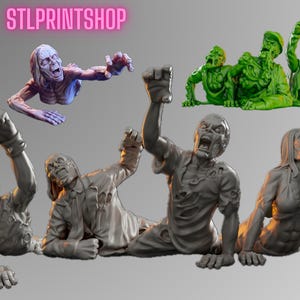 Zombie Crawlers | 32mm scale miniature