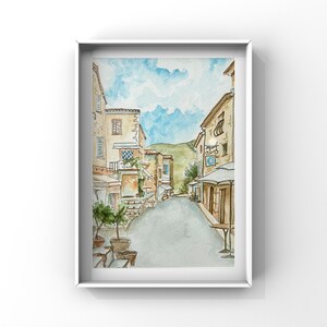Custom Watercolour Painting