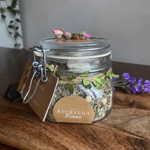 Yoni Herbs for Postpartum Healing. Yoni Steam, Sitz Bath or Peri Bottle infusion for new mothers.