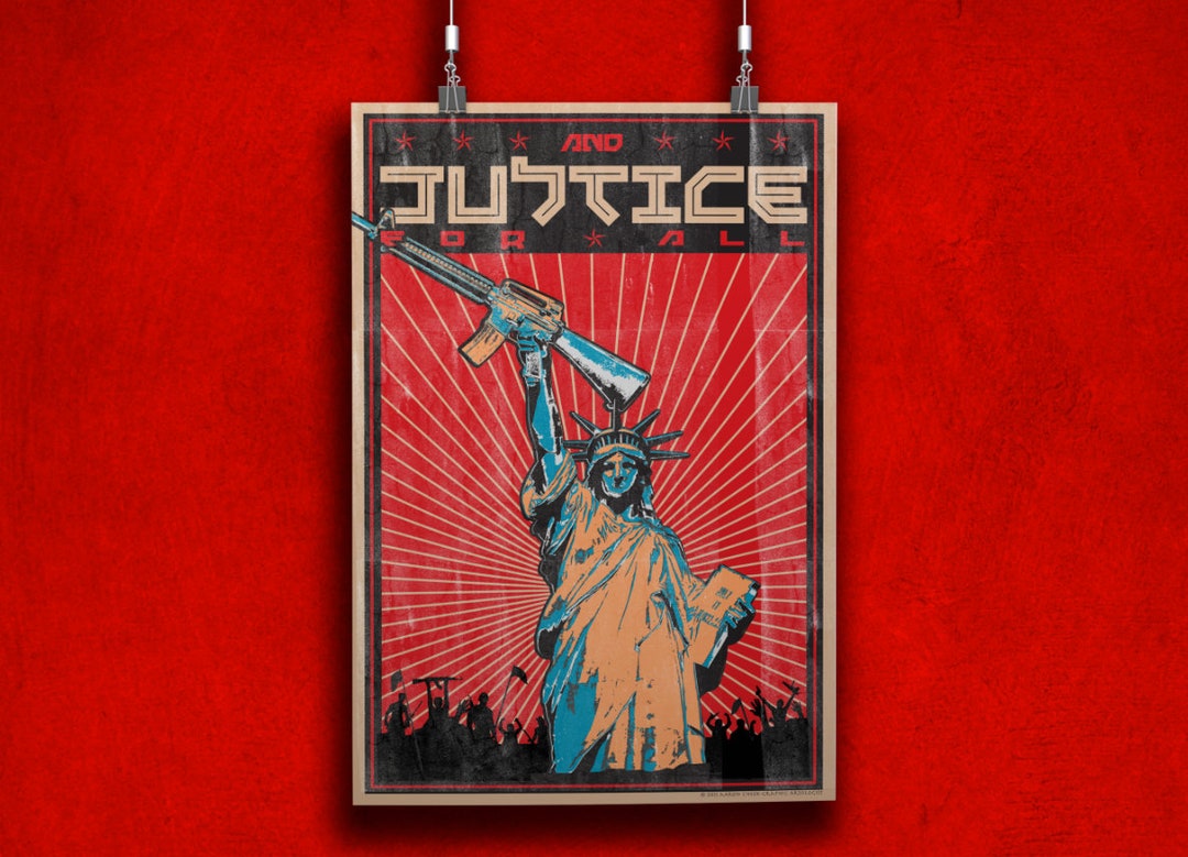 And Justice for All Digital Art Print Poster - Etsy